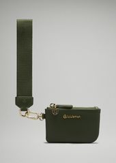 lululemon - Dual Pouch Wristlet  - Green/Olive/Barracks Green/Gold