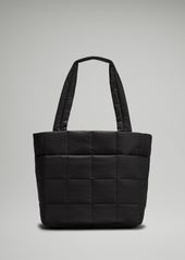 lululemon - Quilted Grid Tote Bag 12L - Black/Neutral