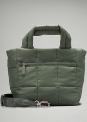 lululemon - Quilted Grid Tote Bag Mini 5L - Green/Grey Eucalyptus