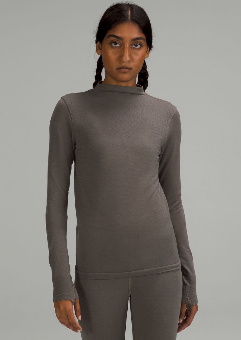 lululemon lab Seamless Wool-Blend Long-Sleeve Shirt