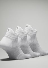 Lululemon MacroPillow Tab Running Socks Medium Cushioning 3 Pack