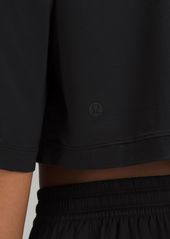 Lululemon Modal Relaxed-Fit Cropped Short-Sleeve Shirt