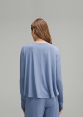 Lululemon Modal Relaxed-Fit Lounge Long-Sleeve Shirt