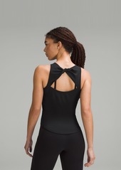 Lululemon Modal Silk Twist-Back Yoga Tank Top