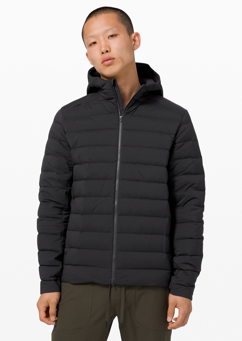 navigation stretch down hoodie lululemon