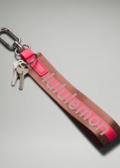 Lululemon Never Lost Keychain Wordmark