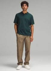 Lululemon New Venture Short-Sleeve Knit Polo Shirt