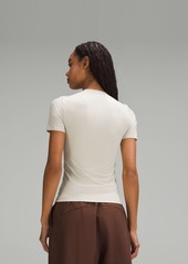 Lululemon Wundermost Ultra-Soft Nulu Hip-Length Crew Short-Sleeve Shirt