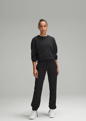 Lululemon Perfectly Oversized Cropped Crew French Terry