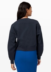 Lululemon Perfectly Oversized Cropped Crew French Terry