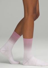 Lululemon Power Stride Crew Socks Reflective