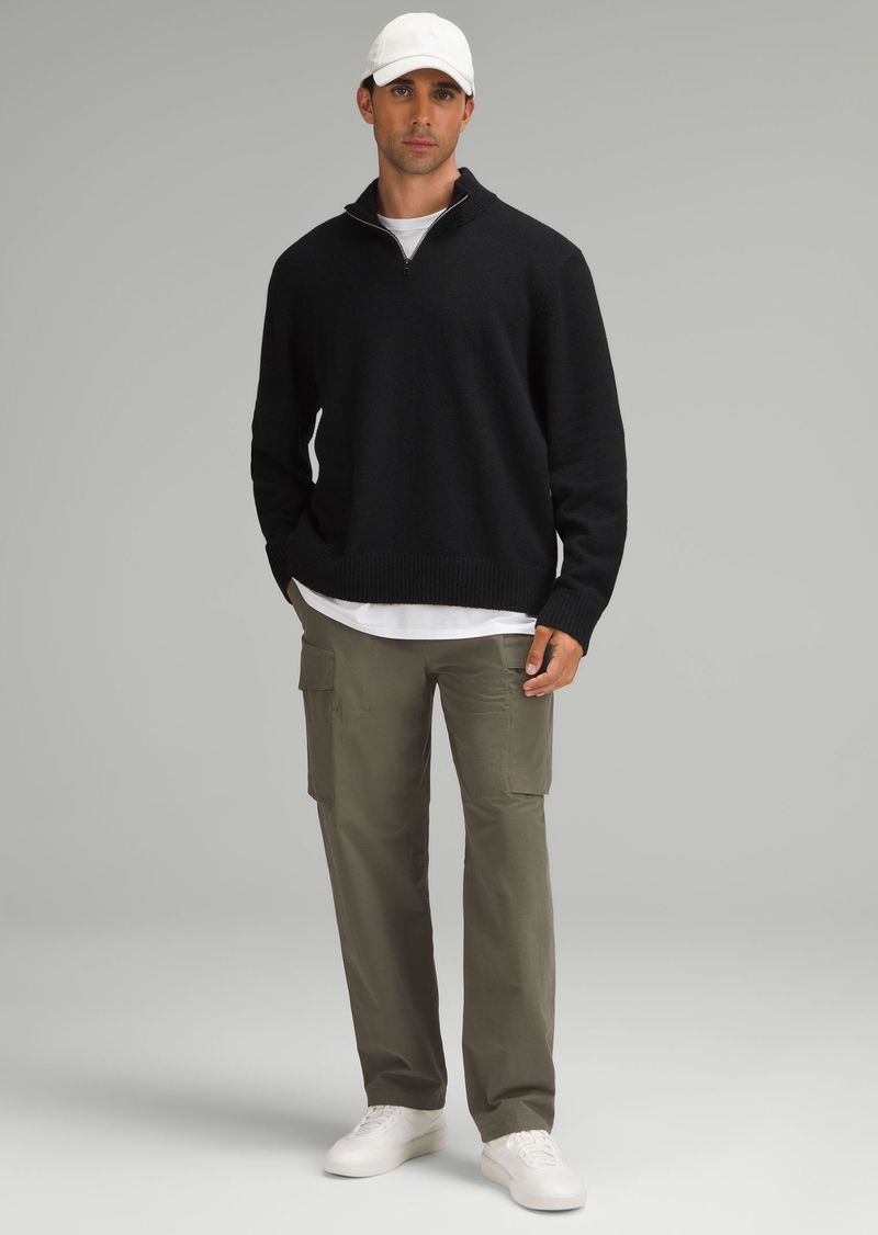 Lululemon Relaxed-Fit Half-Zip Knit Sweater