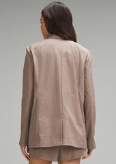 Lululemon Relaxed-Fit Twill Blazer