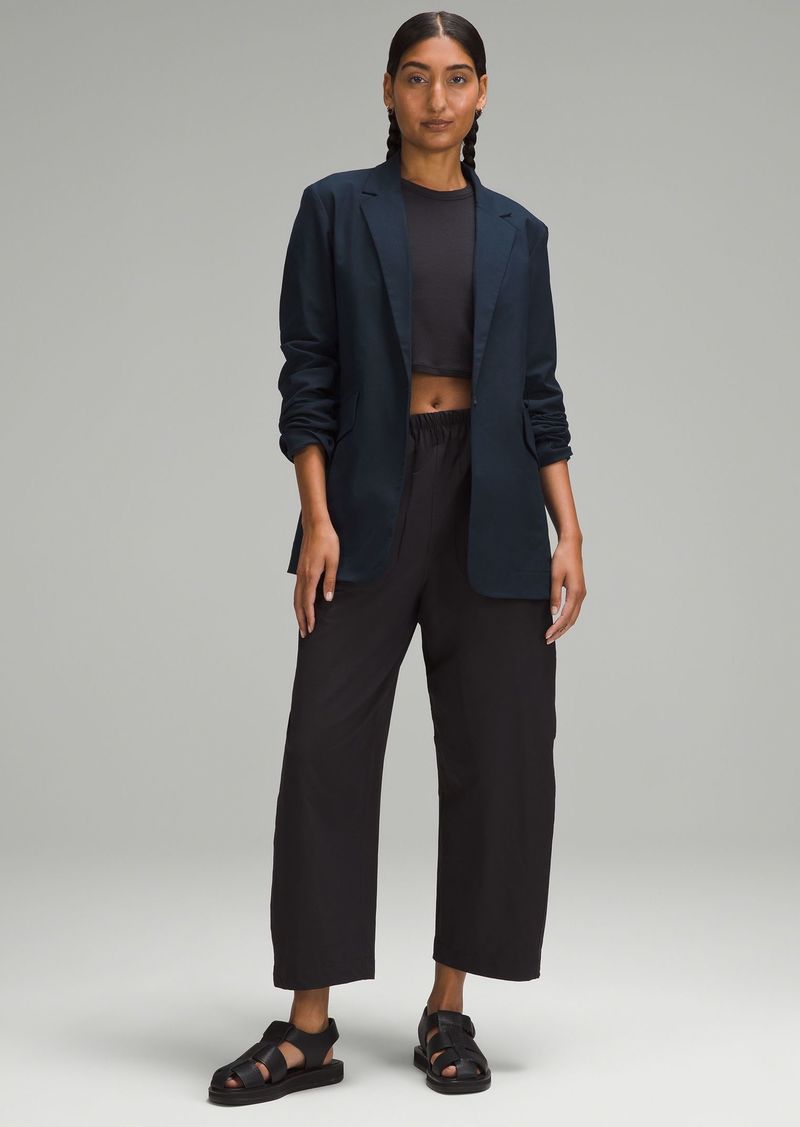 Lululemon Relaxed-Fit Twill Blazer