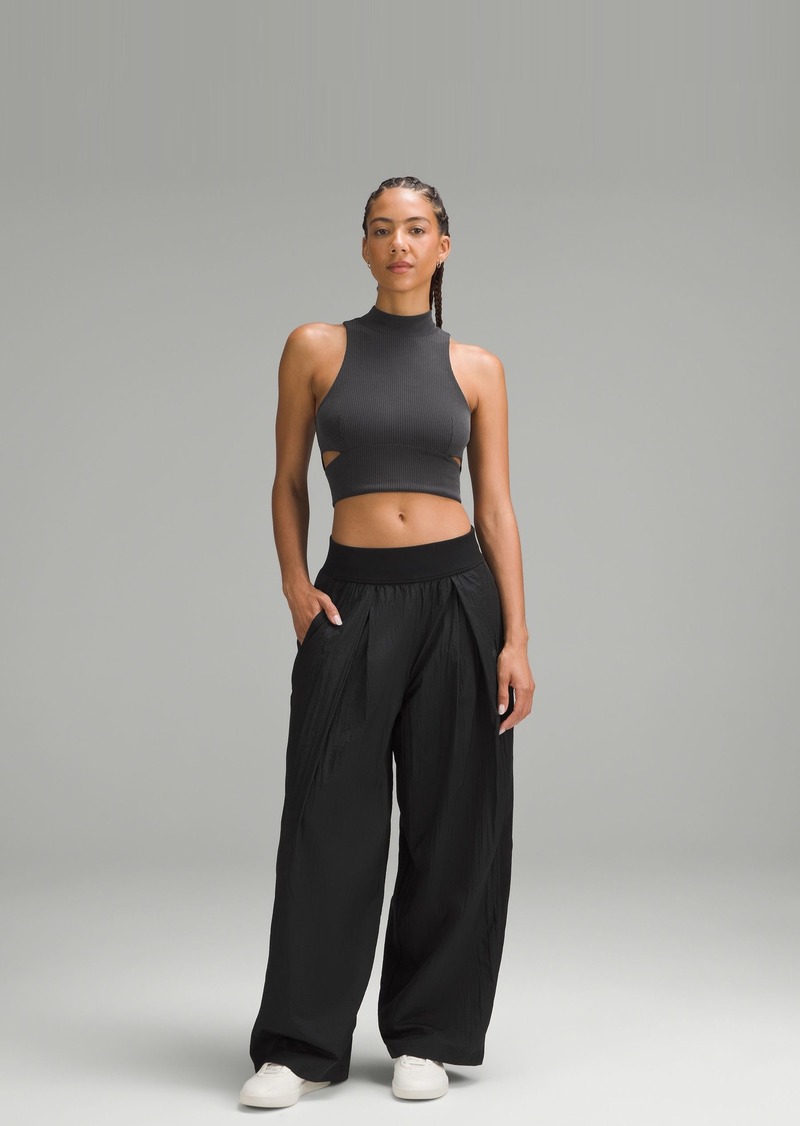 Lululemon Ribbed Softstreme Mockneck Cropped Tank Top