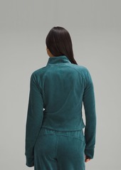 Lululemon Scuba Track Jacket Velvet Cord