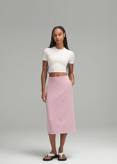 Lululemon Softstreme High-Rise Midi Skirt