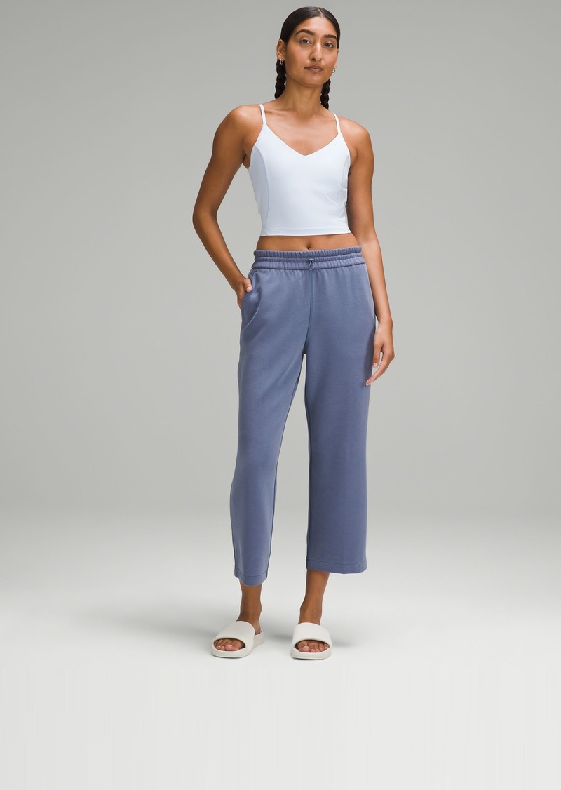 Lululemon Softstreme High-Rise Straight-Leg Cropped Pants