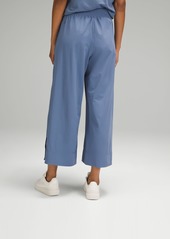 Lululemon Stretch Woven High-Rise Wide-Leg Cropped Pants