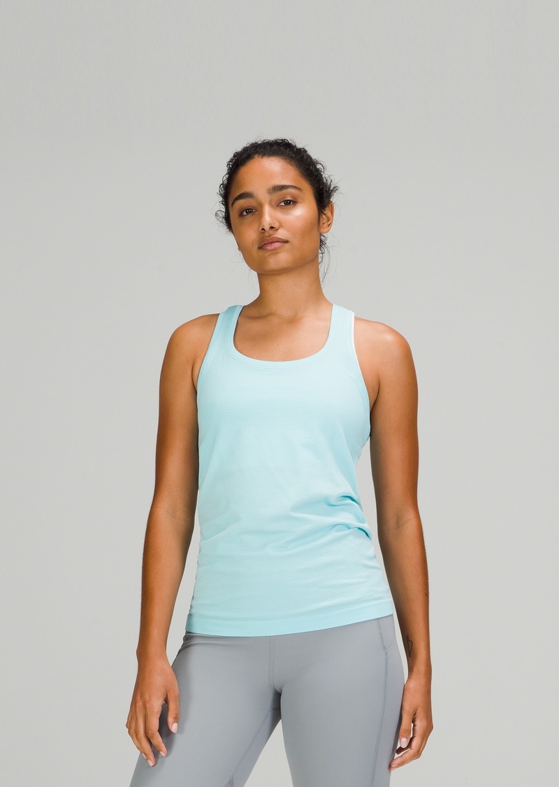 lululemon swiftly tank blue