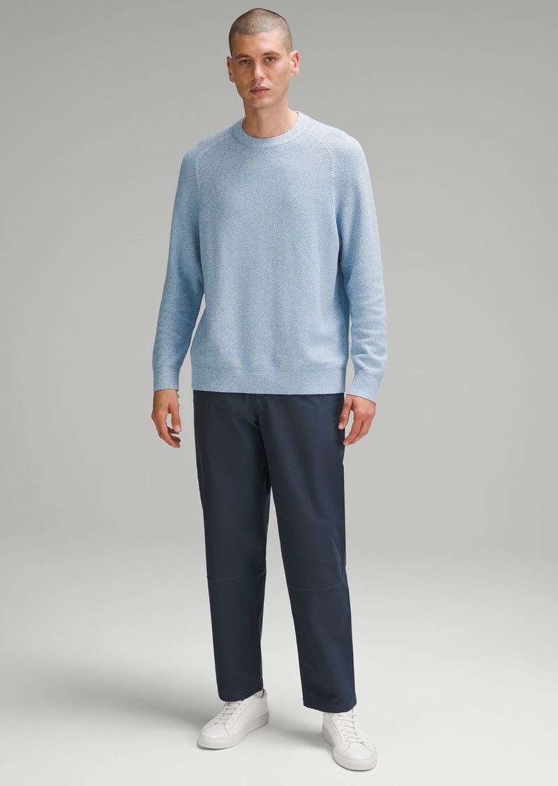 Lululemon Textured Knit Crewneck Sweater