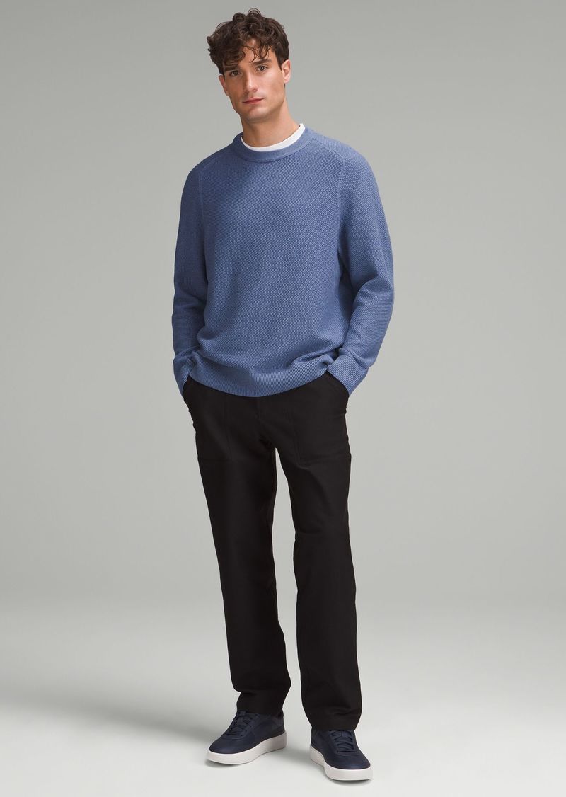 Lululemon Textured Knit Crewneck Sweater