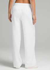 Lululemon Textured High-Rise Wide-Leg Track Pants Regular