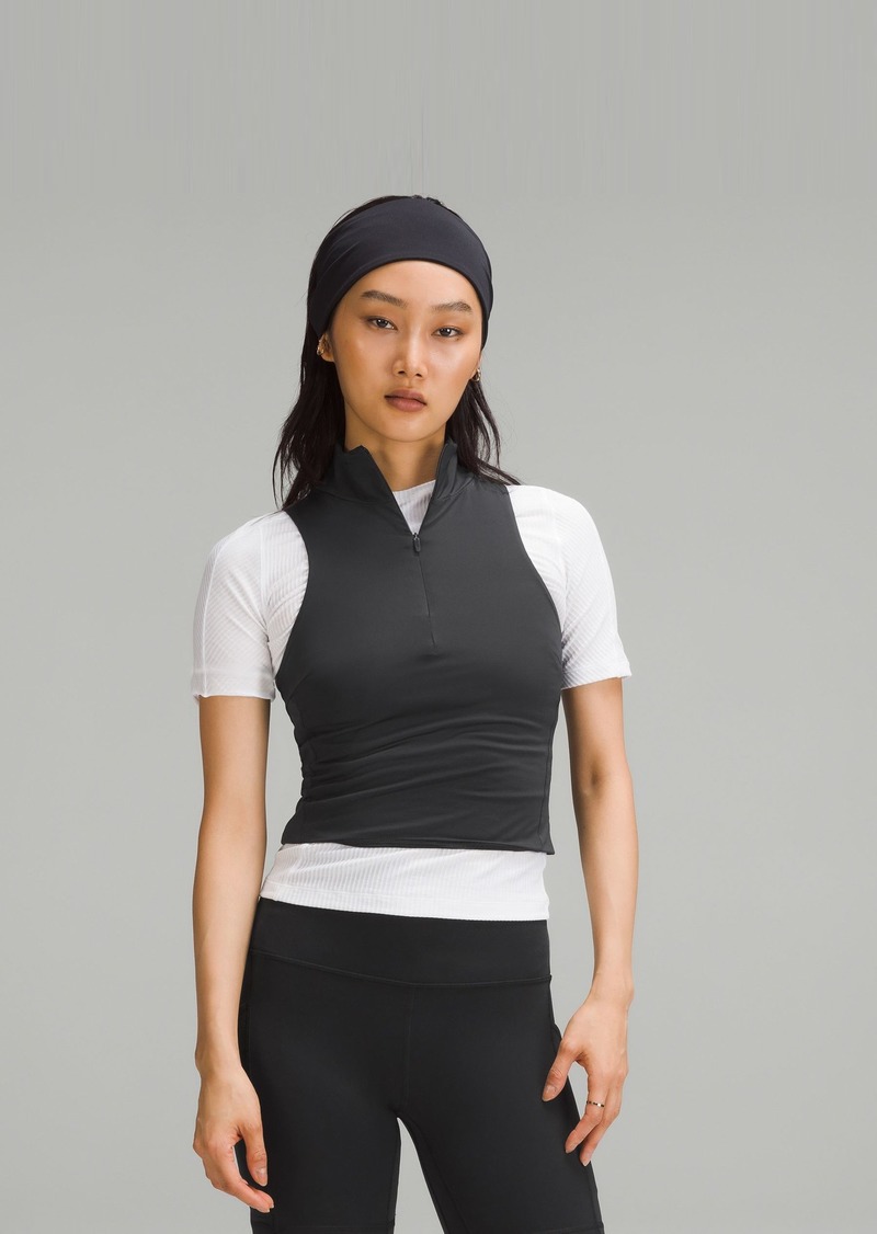 Lululemon Tight-Fit Lined Half-Zip Tank Top