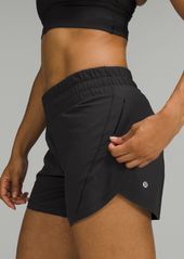 Lululemon Track That Mid-Rise Lined Shorts 5"