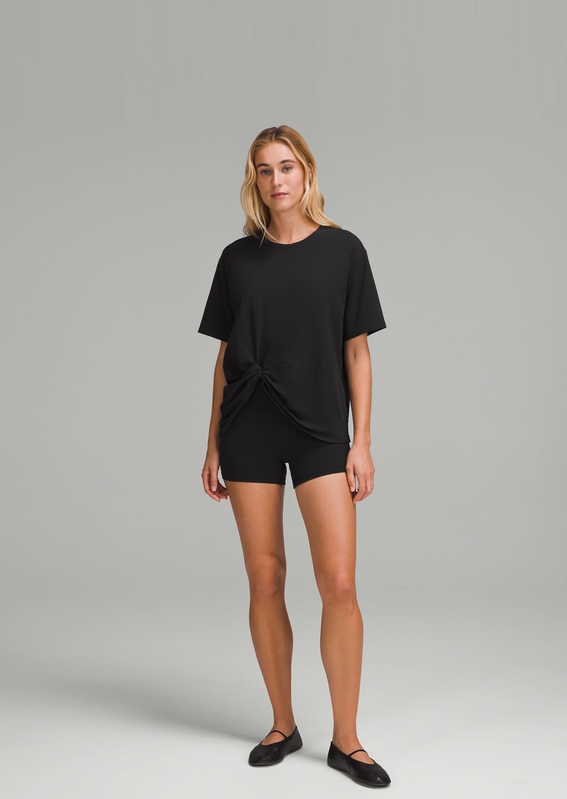 Lululemon Twist-Front Oversized T-Shirt