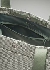 lululemon - Two-Tone Canvas Tote Bag 10L - Green/Olive/Grey Eucalyptus/Light Ivory