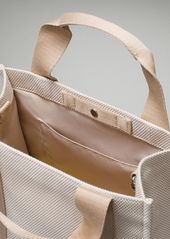 lululemon - Two-Tone Canvas Tote Bag  - White/Neutral/Mojave Tan/Light Ivory