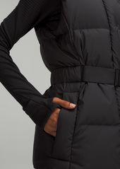 Lululemon Wunder Puff Belted Waist Vest