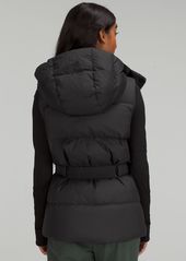 Lululemon Wunder Puff Belted Waist Vest