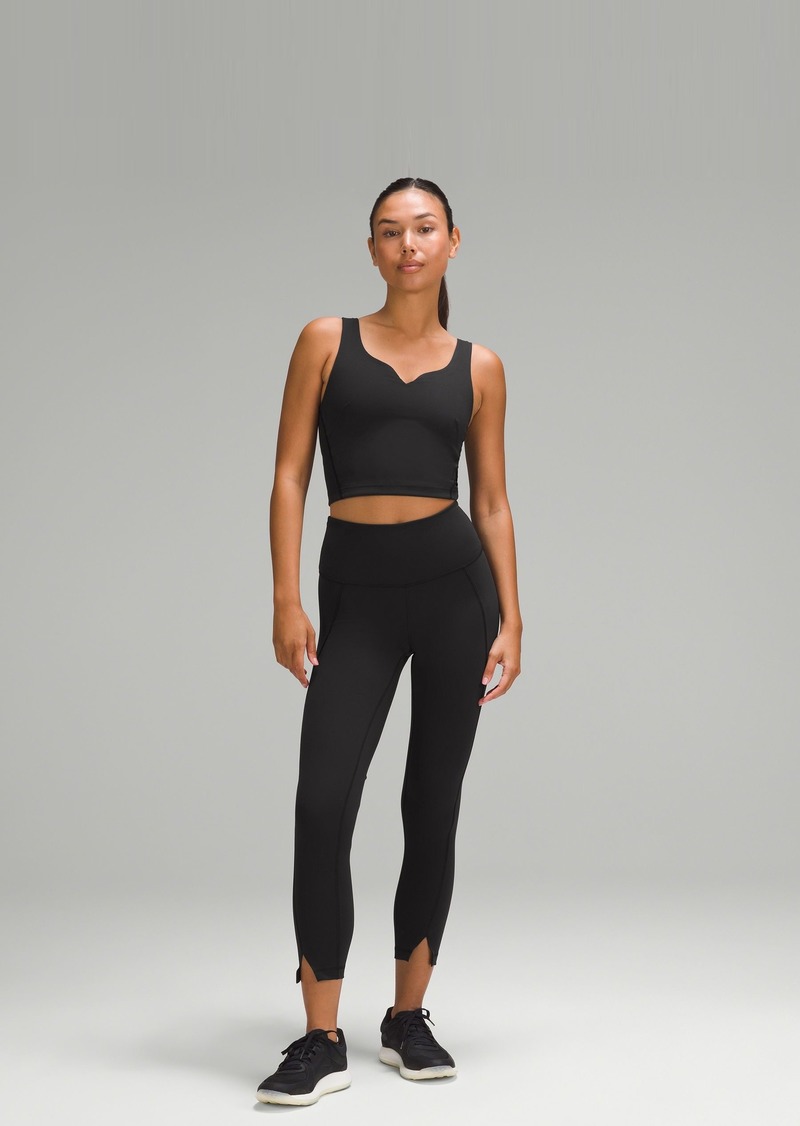 Lululemon Wunder Train High-Rise Leggings 25" Hem Slit