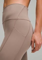 Lululemon Wunder Train High-Rise Leggings with Pockets 25"