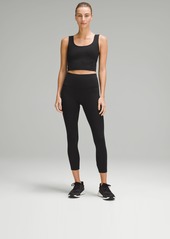 Lululemon Wunder Train High-Rise Ribbed Crop 23"