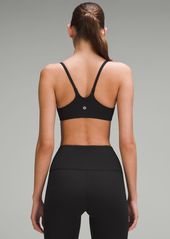 Lululemon Wunder Train Strappy Racer Bra Ribbed Light Support, A/B Cup