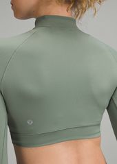 Lululemon Wunder Train Super Cropped Long-Sleeve Shirt