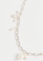 Luv Aj Pearl Drop Charm Necklace