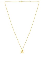 Luv AJ The Initial Charm Necklace
