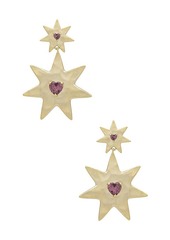 Luv AJ The Starry Stud Statement Earrings