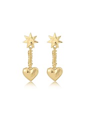 Luv Aj The Molten Heart Drop Studs