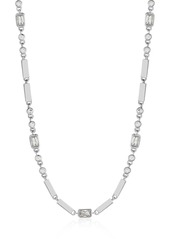 Luv Aj The Rossi Link Chain Necklace- Silver