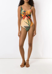 Lygia & Nanny Adriana floral-print swimsuit