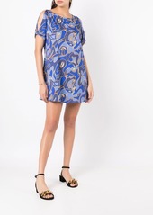 Lygia & Nanny Allat graphic-print tunic dress