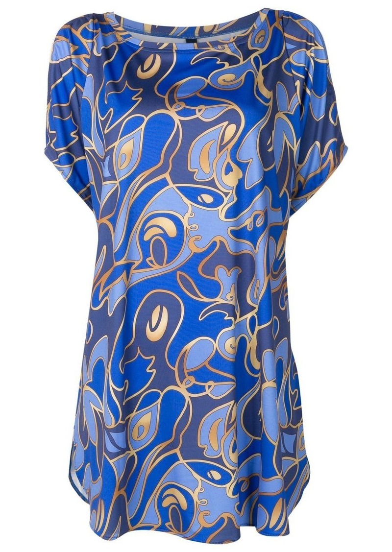 Lygia & Nanny Allat graphic-print tunic dress