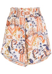 Lygia & Nanny Camelia mix print shorts