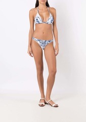 Lygia & Nanny graphic-print bikini top