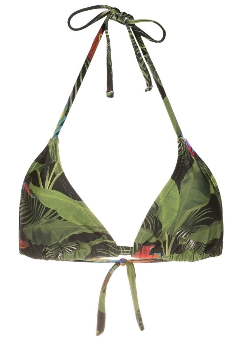 Lygia & Nanny Iasmin botanical-print bikini top